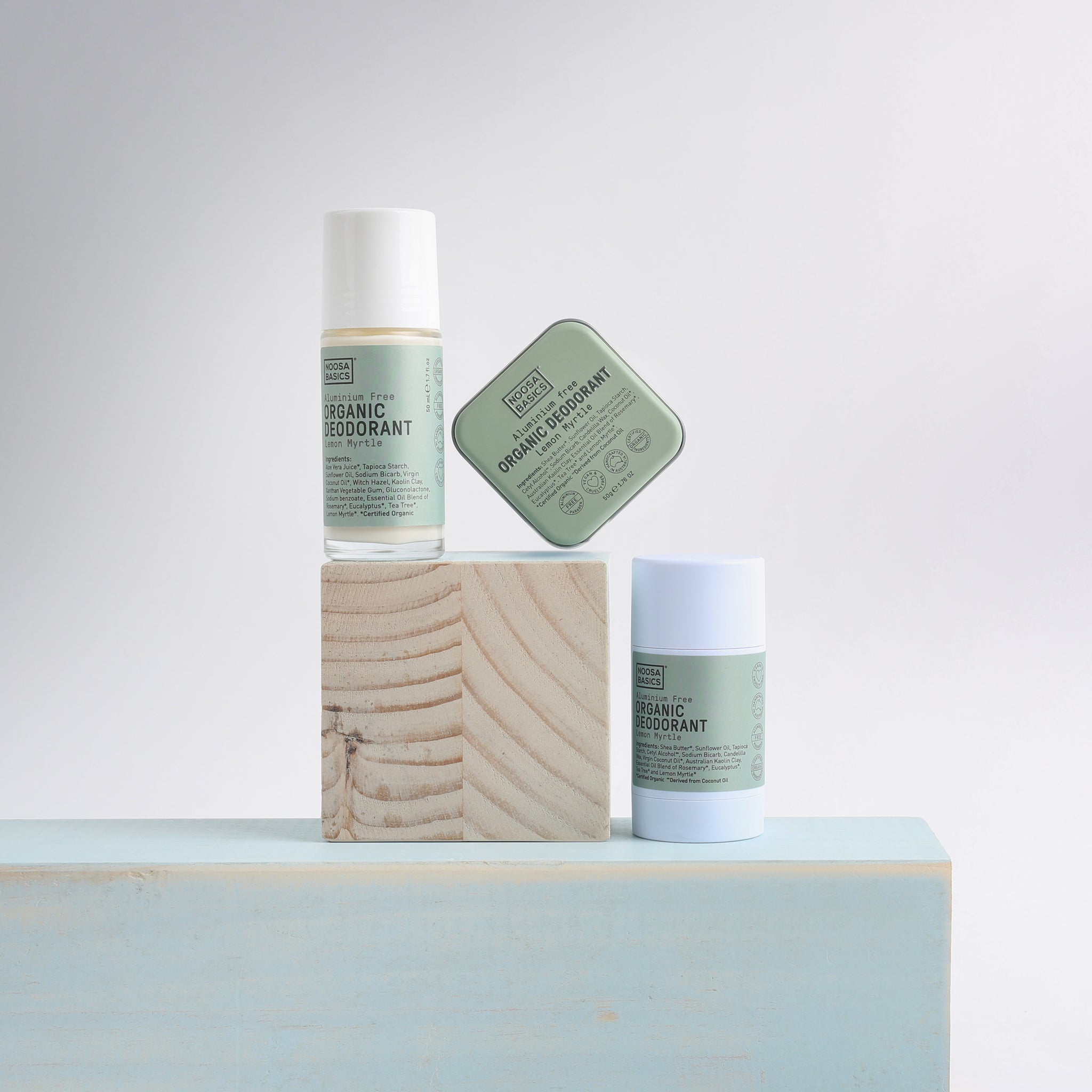Organic Deodorant Cream - Lemon Myrtle – Noosa Basics