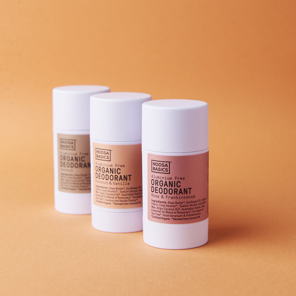 Organic Deodorant Stick - Lemon Myrtle – Noosa Basics